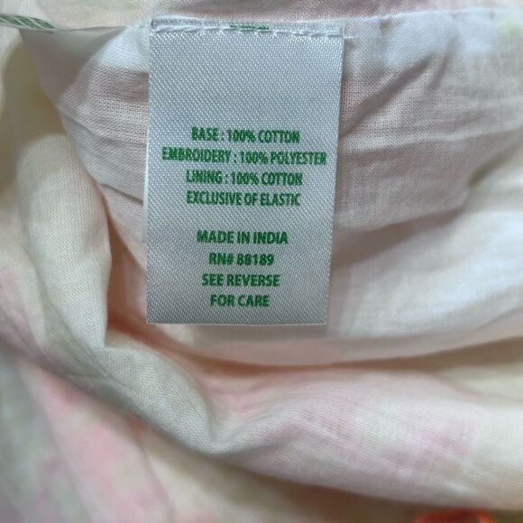 Lilly Pulitzer Sarafina Short Sleeve Dress Gingham Seersucker Island - Picture 9 of 10